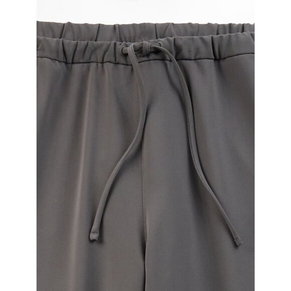 New Athleta PM MVP Mid Rise Snap Pant  Shadow Grey Medium Petite - Picture 7 of 8